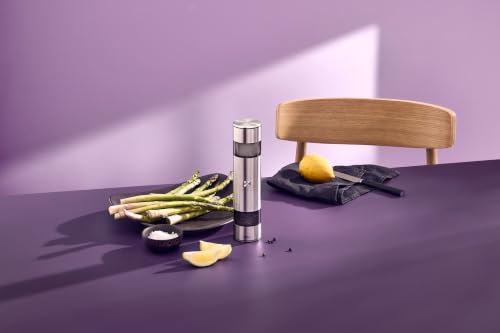 Electric pepper and salt mill double imill duo ceramic