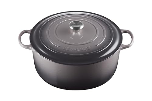 Enameled Cast Iron Round Dutch Oven