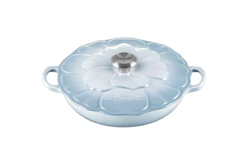 Enameled Cast Iron Petal Braiser