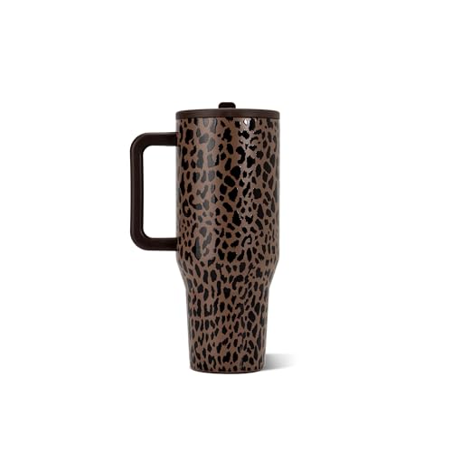 Traveler 32oz (Brown Leopard / 32 Ounces)