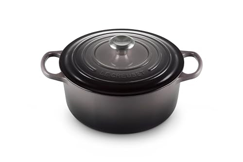 Enameled Cast Iron Round Dutch Oven