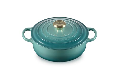Enameled Cast Iron Round Wide Dutch Oven