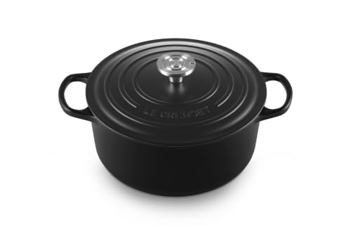 Enameled Cast Iron Round Dutch Oven
