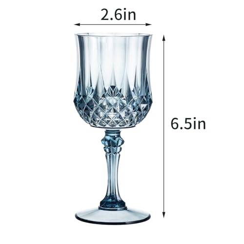 7OZ Plastic Wine Glasses (24 Count)