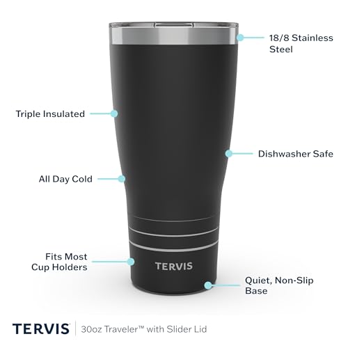 Traveler® 30oz Tumbler (Inkreel - Teal Wave / 30oz Traveler with Slider Lid)