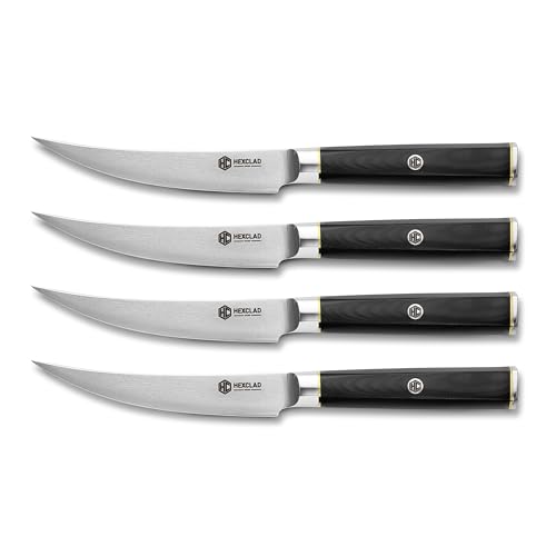 4 Pc Master Series Damascus Steel Steak Knife Set (4 Count)