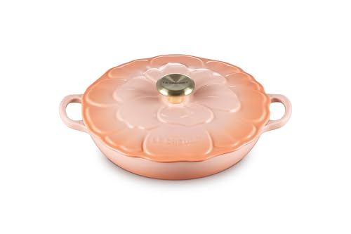 Enameled Cast Iron Petal Braiser