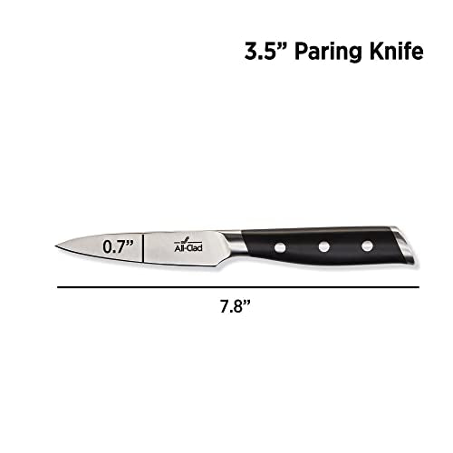 Forged German Stainless Steel Paring Knife 3.5 Inch