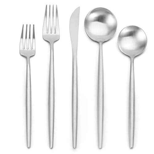 Matte Silverware Set for 4 (4 Count)