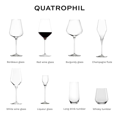 Red Wine Glasses Quatrophil Set of 2 (2 Count)