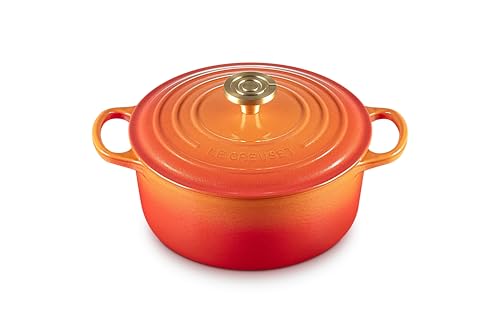 Enameled Cast Iron Round Dutch Oven