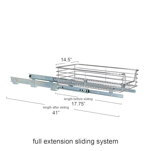 Chrome Plated Steel Pull (Industrial / 14.5" - Standard)
