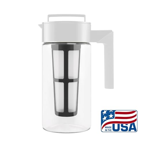 Deluxe Cold Brew Coffee Maker (White / 1 qt)
