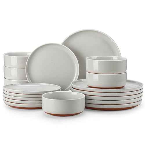 Plates and Bowls Sets (18 Count)