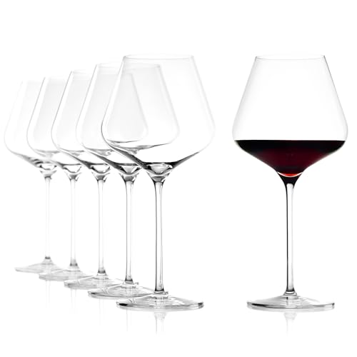 Burgundy Glasses Quatrophil Set of 6 (6 Count)