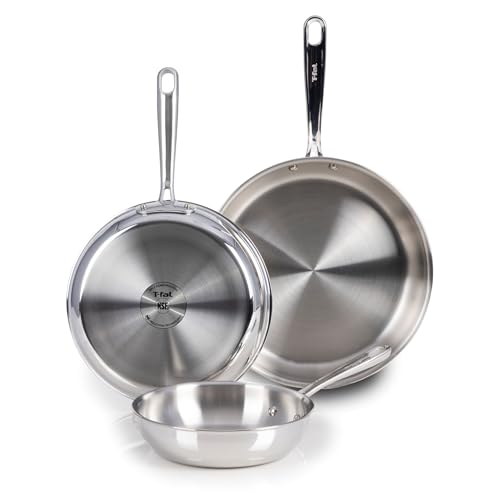 Pro Tri Ply Stainless Steel Frying Pan Set