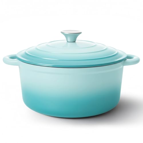 6 Quart Dutch Oven Pot with Lid (6 QT / Verdant)