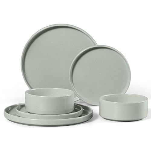 6 Piece Stoneware Dinnerware Sets (6 Count)
