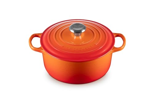 Enameled Cast Iron Round Dutch Oven