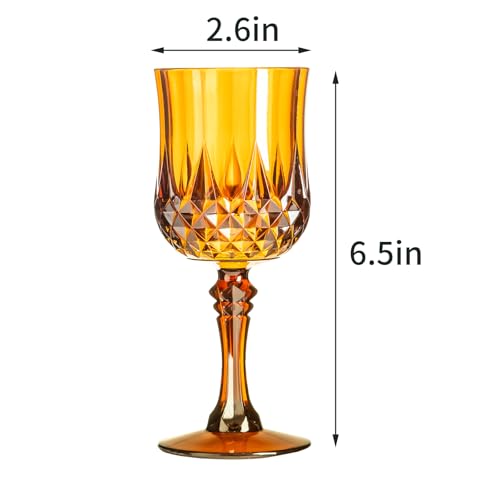 7OZ Plastic Wine Glasses (24 Count)