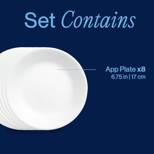 Vitrelle 8 Piece (8PC 6.75" Appetizer Plate)