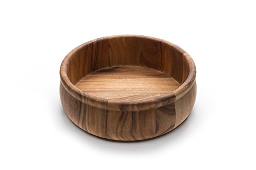 Acacia Wood Salad Bowl (12" Large Petaluma Salad Bowl)