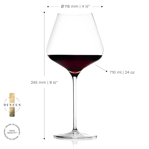 Burgundy Glasses Quatrophil Set of 2 (2 Count)