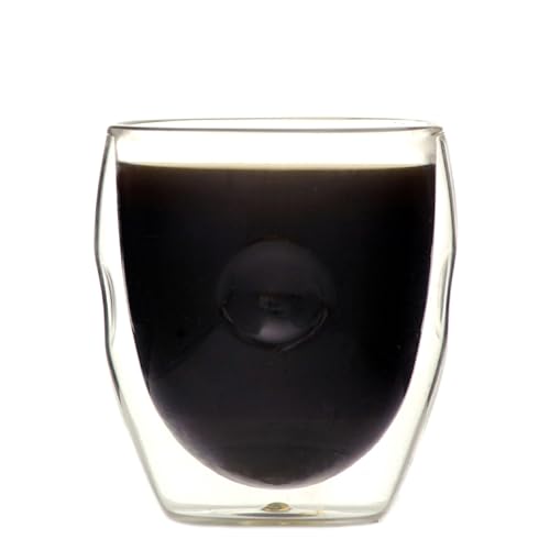 Moderna Artisan Series Double Wall 8 oz Beverage Glasses (8 Ounces)