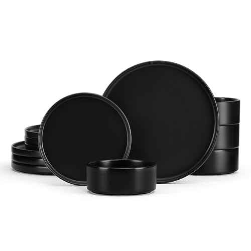 Stoneware Dinnerware Sets (12 Count)
