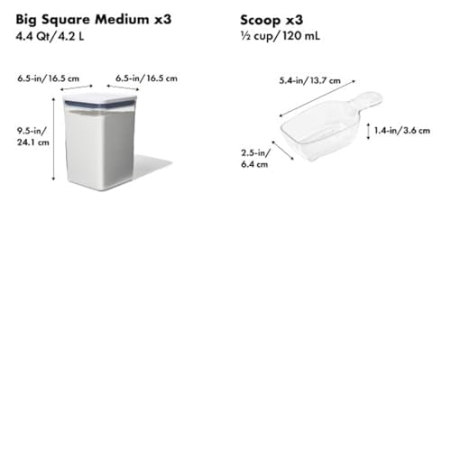 Good Grips POP Airtight Food Storage Containers for Pantry