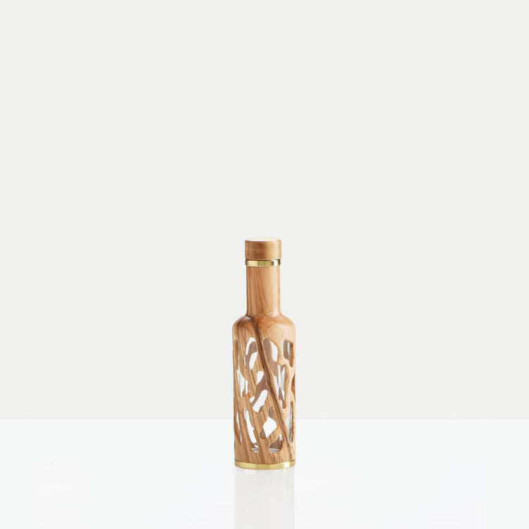 Olive wood bottle - Roots Design - 50ml