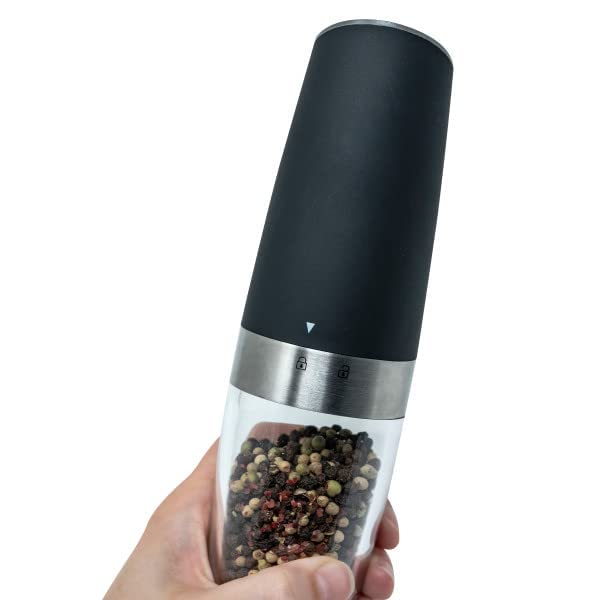 Gravity Salt and Pepper Grinder Set (8"x2")
