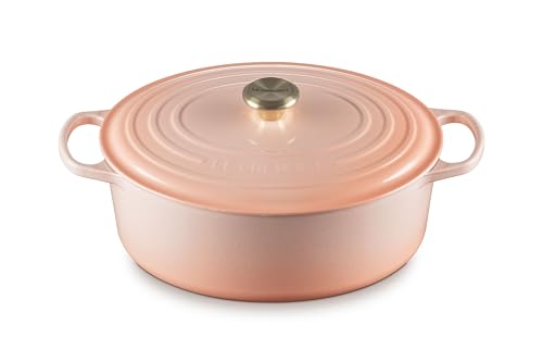 Enameled Cast Iron Oval Dutch Oven