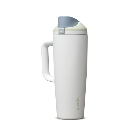FreeSip Tumbler Stainless Steel Water Bottle 30 oz Iced Breeze (Iced Breeze / 30.1 Ounces)