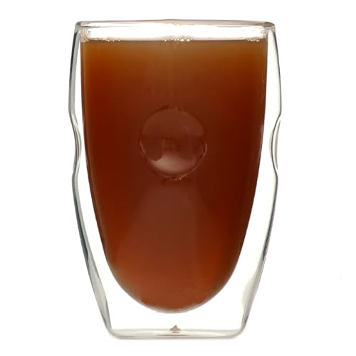Moderna Artisan Series Double Wall 12 oz Beverage Glasses (12 Ounces)