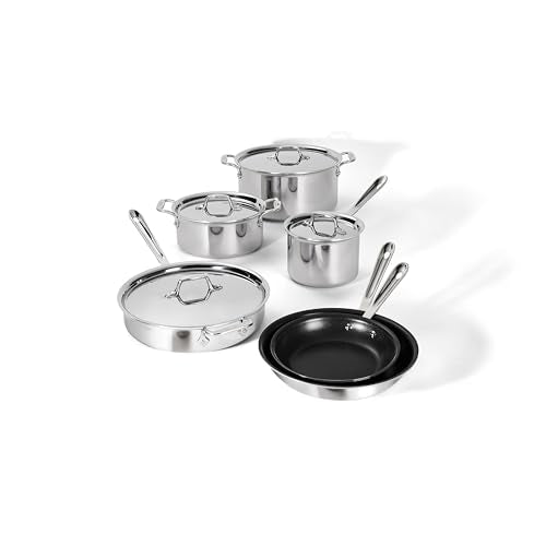 D3 Pro Nonstick Stainless Cookware Set 10