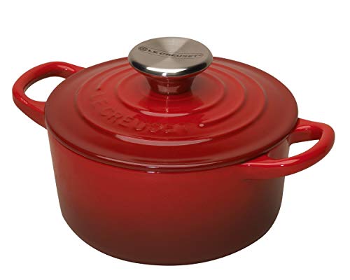 Enameled Cast Iron Mini Cocotte with Lid