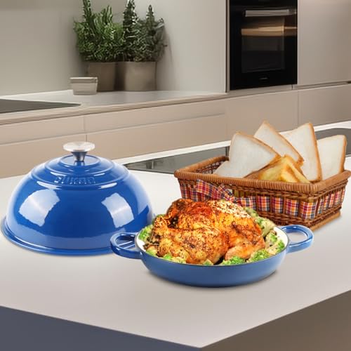CUKOR 7QT Dutch Oven Pot With Lid (6QT / Blue)
