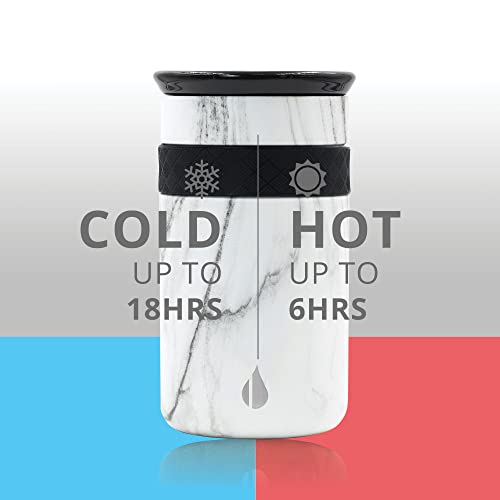 Artisan 12oz Triple (12 Ounces / White Marble)
