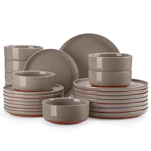 Plates and Bowls Sets (24 Count)