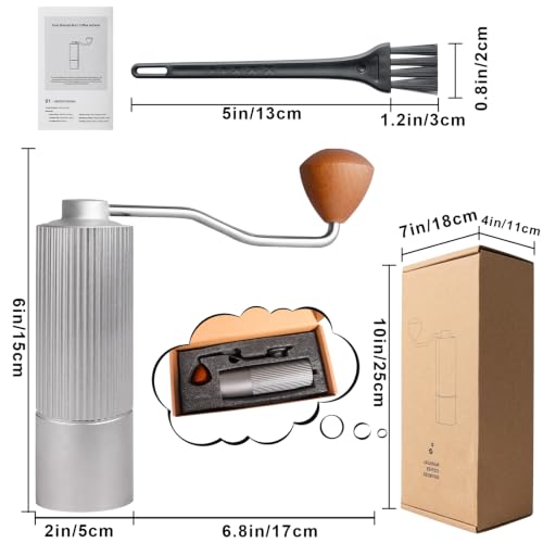 Manual Coffee Grinder (Style B-White)