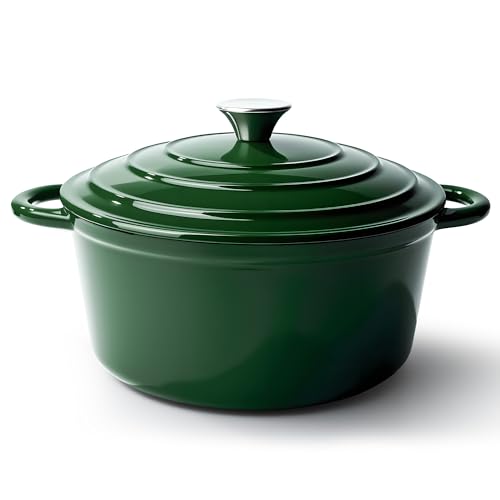 4.5 Quart Dutch Oven Pot with Lid (4.5 QT / Green)