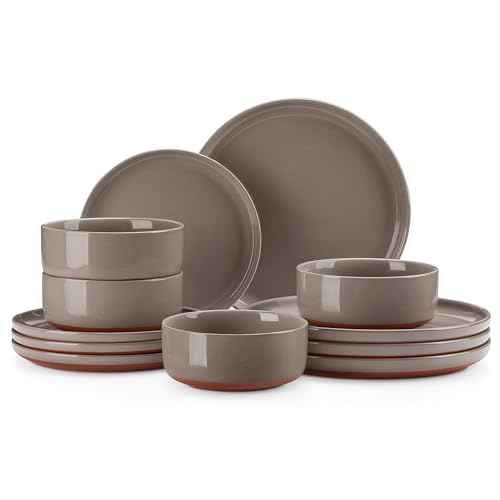 Plates and Bowls Sets (12 Count)