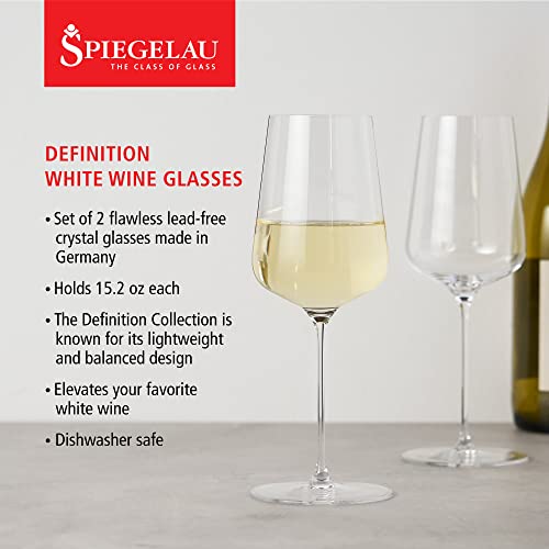 Definition Crystal White Wine Glasses (2 Count)