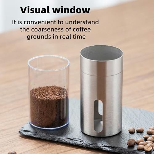 Portable Manual Stainless Steel Coffee Grinder
