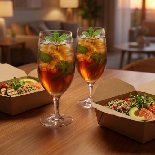 16 Ounce Iced Tea Glasses (12 Count)