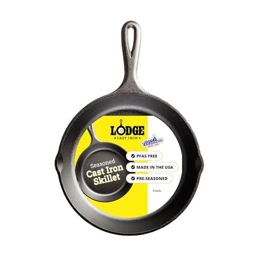 Pre Seasoned Cast Iron Skillet (Skillet / 9-inch)