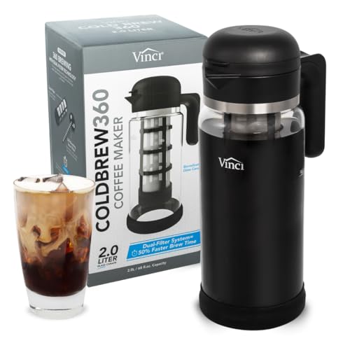 Cold Brew 360 Dual (2.0 Liters - Glass Pitcher)