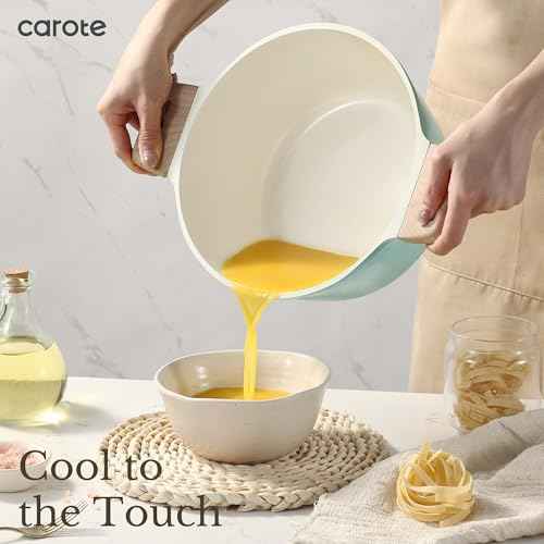 21pcs Ceramic Cookware Sets