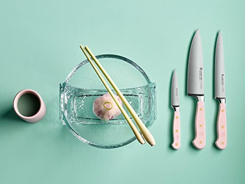 Classic Pink Himalayan Salt 8 Piece Knife Block Set (7 Count)
